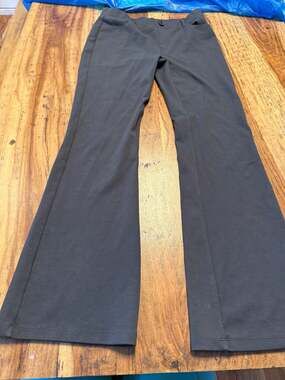 Stelle Women's Bootcut Yoga Pants Tummy Control Flare Leggings Black Size M